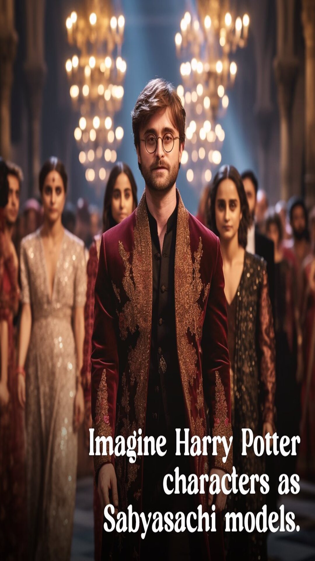 AI Reimagines Harry Potter Characters As Sabyasachi Models And