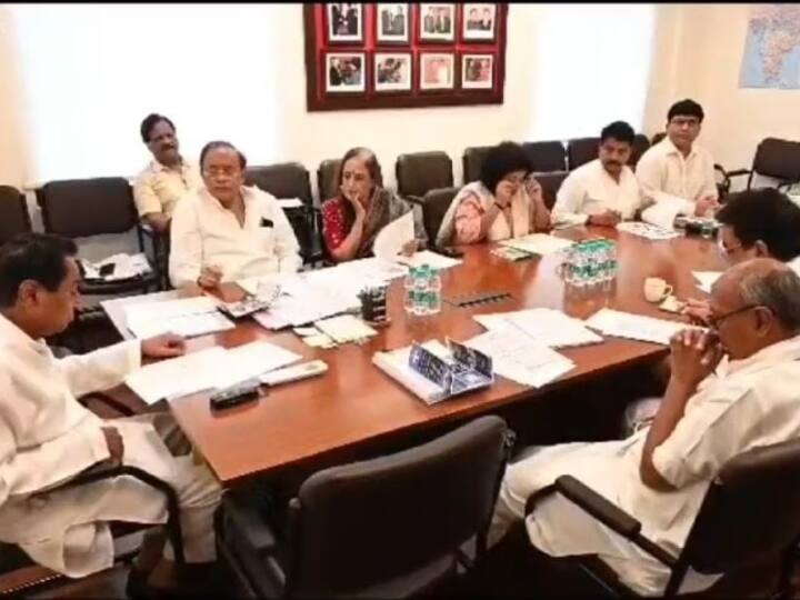 MP Congress Manifesto Meeting Held at Kamal Nath Residence Ahead of MP Assembly Elections 2023 ann MP Elections: कांग्रेस वचन पत्र समिति की बैठक आयोजत, नरोत्तम मिश्रा बोले- 'कम से कम कवर पेज ही बदल देते'