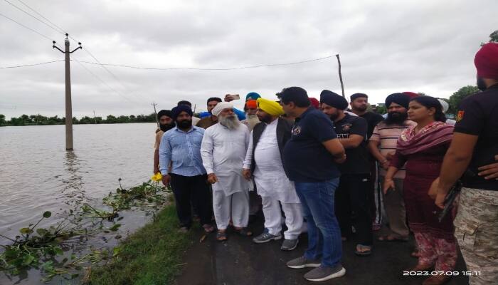 Cabinet Minister Harbhajan Singh ETO and Deputy Commissioner review the situation due to heavy Rain ਕੈਬਨਿਟ ਮੰਤਰੀ ਹਰਭਜਨ ਸਿੰਘ ਈਟੀਓ ਅਤੇ ਡਿਪਟੀ ਕਮਿਸਨਰ ਵੱਲੋਂ ਭਾਰੀ ਮੀਂਹ ਕਾਰਨ ਪੈਦਾ ਹੋਈ ਸਥਿਤੀ ਦਾ ਜਾਇਜ਼ਾ