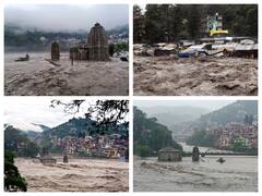 Himachal Rain Alert: Beas River Swells In Mandi, Heavy Monsoon Rains Trigger Flooding — See Pics