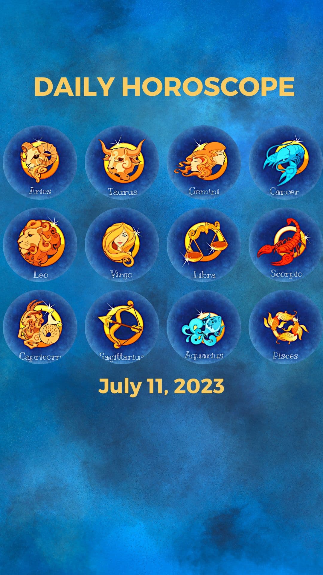 Daily Horoscope July 11 Predictions For All 12 Zodiac Signs