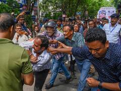 WB Panchayat Election 2023: पश्चिम बंगाल में 696 बूथों पर वोटिंग जारी, कड़ी सुरक्षा में डाले जा रहे वोट, तस्वीरें