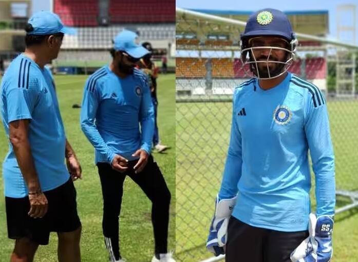 India vs West Indies: ભારત અને વેસ્ટ ઈન્ડિઝ વચ્ચે ટેસ્ટ શ્રેણીની પ્રથમ મેચ 12 જૂલાઈથી રમાશે. આ માટે ટીમ ઈન્ડિયાએ ડોમિનિકામાં પ્રેક્ટિસ શરૂ કરી દીધી છે.