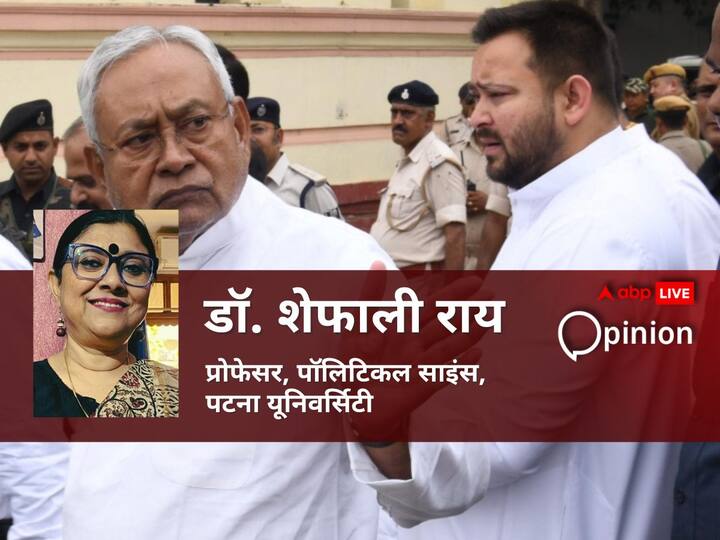 Bihar Deputy CM Tejashwi out from Government poster indicate cracks in Mahagathbandhan opines Shefali Roy महागठबंधन की सरकार अगले कुछ दिनों का मेहमान, तेजस्वी को CM नहीं बनने देंगे नीतीश, पोस्टर विवाद इसके संकेत