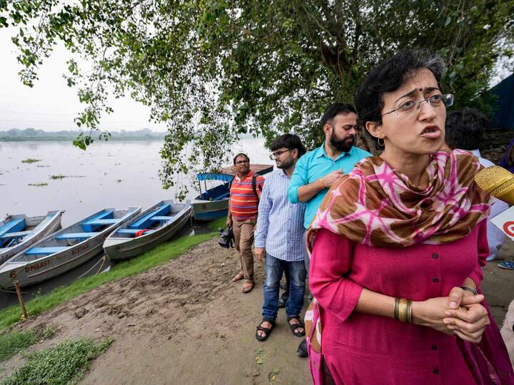 While taking stock of the Yamuna river situation, Atishi said officials on more than 50 motorboats have been deployed for rescue work. Preparations are on to evacuate 40,000 people from Yamuna Khadar. (Source: PTI)
