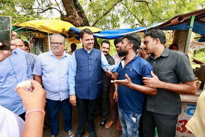 उपमुख्यमंत्री फडणवीस शनिवारपासूनच नागपूरमध्ये होते.