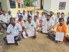 Villupuram: தொடர் சர்ச்சையில் பாஜக மாவட்ட தலைவர்; விழுப்புரத்தில் தொண்டர்கள் தர்ணா போராட்டம்