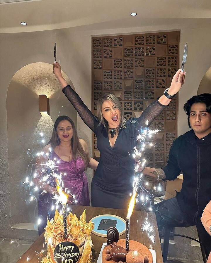 Urvashi Dholakia shared pictures from her 44th birthday on social media