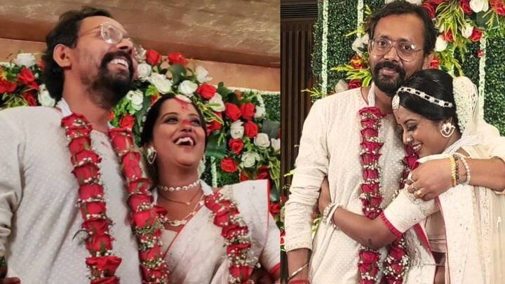 Shruti-Swarnendu Marriage:  ৯ তারিখ, রবিবার অনেকটা রাতে সোশ্যাল মিডিয়ায় নিজের বিয়ের খবর জানান শ্রুতি ও স্বর্ণেন্দু নিজেই। তবে নিজেদের কোনও ছবি শেয়ার করেননি তাঁরা।