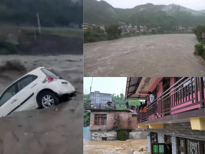 Himachal Flood: இமாச்சல் வெள்ளம்… நொடி பொழுதில் வெள்ள நீரில் மாயமான பேருந்து! வைரலாகும் அதிர்ச்சிகரமான வீடியோ!