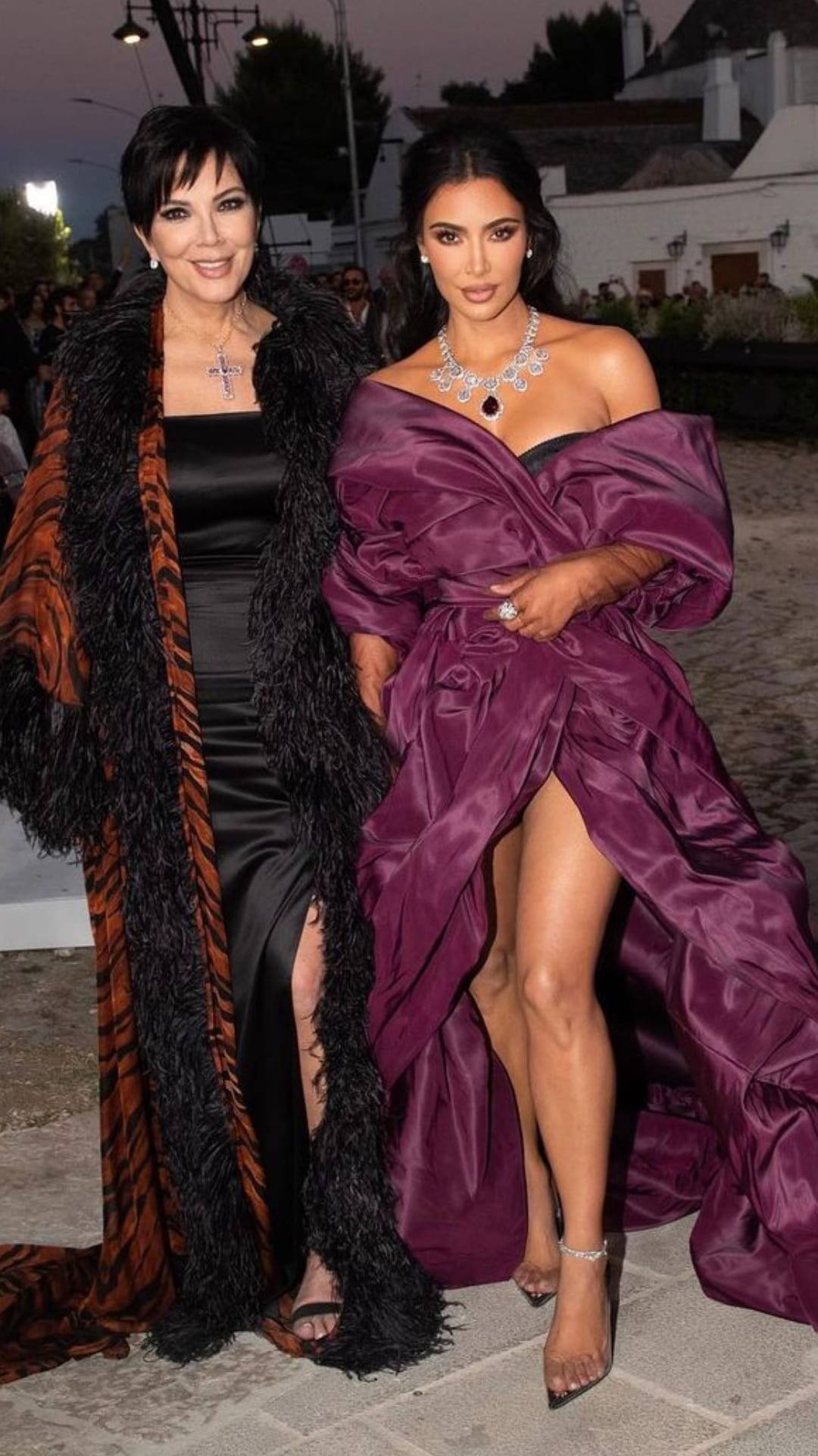 open lace back dress purple Kim Kardashian (Kim K) Bridesmaid Strapless Dress Satin Mermaid   Hoprom