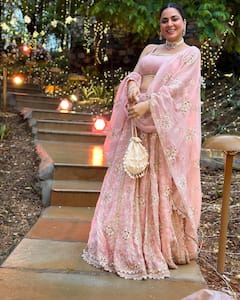 Shraddha Arya Turns Into A 'Pink Fairy' In A Gorgeous Lehenga | SEE PICS