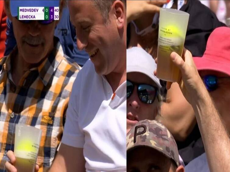 Wimbledon 2023: Jiri Lehecka's Return Shot To Daniil Medvedev Lands In Fan’s Pint Of Beer- WATCH Wimbledon 2023: Jiri Lehecka's Return Shot To Daniil Medvedev Lands In Fan’s Pint Of Beer- WATCH