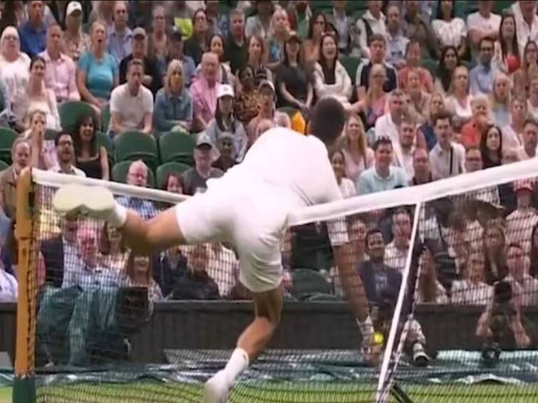 WATCH: Novak Djokovic Falls Over Net In Wimbledon Match Against Hubert Hurkacz; Players Left In Splits WATCH: Novak Djokovic Falls Over Net In Wimbledon Match Against Hubert Hurkacz; Players Left In Splits