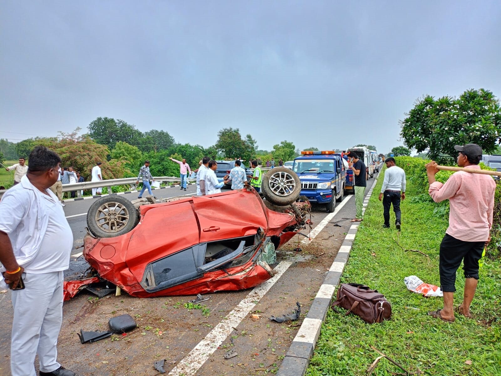 Accident: રાજ્યમાં અકસ્માતની બે ઘટનામાં ત્રણ લોકોના મોત, 10 ઘાયલ