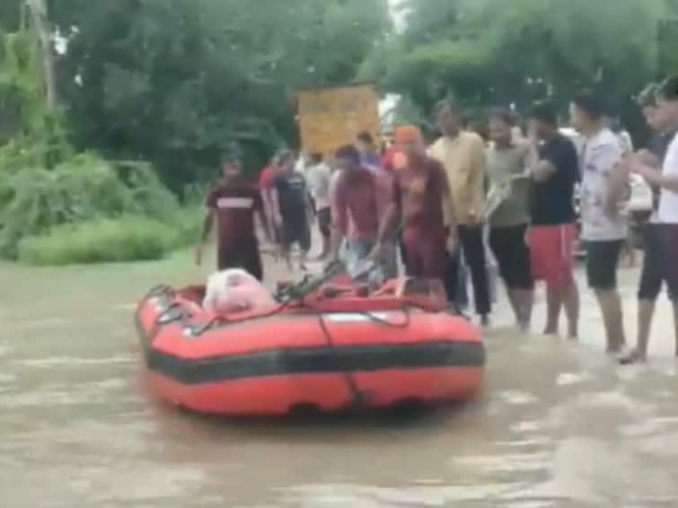 Karnal Witnesses Heavy Waterlogging As Rain Continues To Lash Parts Of Haryana WATCH Monsoon News Haryana's Karnal Sees Massive Waterlogging As Heavy Rain Continues: WATCH