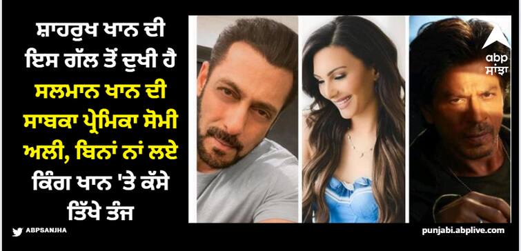 salman-khan-ex-girlfriend-somy-ali-slams-king-of-bollywood-in-her-latest-post-says-he-himself-has-a-daughter Shah Rukh Khan: ਸ਼ਾਹਰੁਖ ਖਾਨ ਦੀ ਇਸ ਗੱਲ ਤੋਂ ਦੁਖੀ ਹੈ ਸਲਮਾਨ ਖਾਨ ਦੀ ਸਾਬਕਾ ਪ੍ਰੇਮਿਕਾ ਸੋਮੀ ਅਲੀ, ਬਿਨਾਂ ਨਾਂ ਲਏ ਕਿੰਗ ਖਾਨ 'ਤੇ ਕੱਸੇ ਤਿੱਖੇ ਤੰਜ