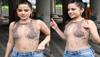 Uorfi Javed Photos : ਡੈਨਿਮ ਜੀਨਸ ਦੇ ਨਾਲ ਟ੍ਰਾਂਸਪੇਰੇਂਟ ਟਾਪ ਪਾ ਕੇ ਨਿਕਲੀ Uorfi Javed