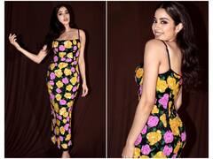 Janhvi Kapoor Turns A Vision To Behold In A Sequined Sheath Dress | SEE PICS