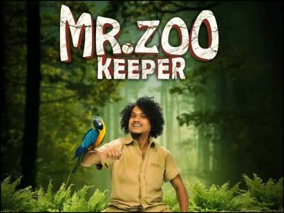 Actor Pugazh acted with Real Tiger in Mr. Zoo Keeper movie Mr.Zoo Keeper: படத்தில் நிஜப்புலியுடன் நடித்துள்ள நடிகர் புகழ்.. அவரே பகிர்ந்துள்ள சுவாரஸ்ய தகவல்