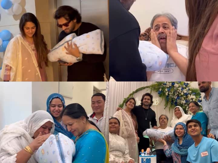 Dipika-Shoaib Baby Welcome: दीपिका कक्कड़ और शोएब इब्राहिम अपने बेटे को लेकर घर आ गए हैं. कपल मे बेबी का वेलकम व्लॉग शेयर किया है जिसमें शोएब के पेरेंट्स अपने पोते को देखकर  काफी इमोशनल नजर आए.