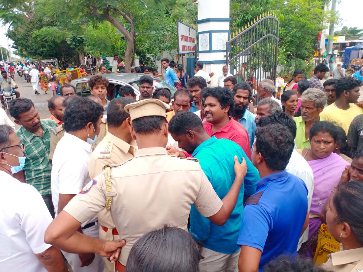 Tiruvannamalai: பிரசவத்திற்கு  அனுமதிக்கப்பட்ட பெண்  உயிரிழப்பு; அரசு மருத்துவமனையை முற்றுகையிட்ட உறவினர்கள்