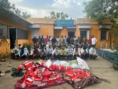 Dharashiv : वाशीत जुगार अड्ड्यावर पोलिसांचा छापा, आरोपींची काढली शहरातून धिंड!