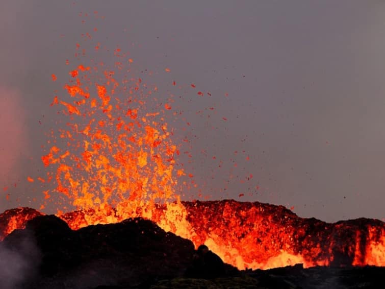 Volcano Erupts Icelandic Capital Reykjavík Lava Gushes Out Third Time In 2 Years Volcano Erupts Near Icelandic Capital Reykjavík, Lava Gushes Out For Third Time In 2 Years