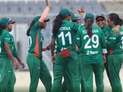 महिला क्रिकेट: बांग्लादेश ने भारत को 95 रनों के स्कोर पर रोका, सुल्ताना खातून ने झटके 3 विकेट