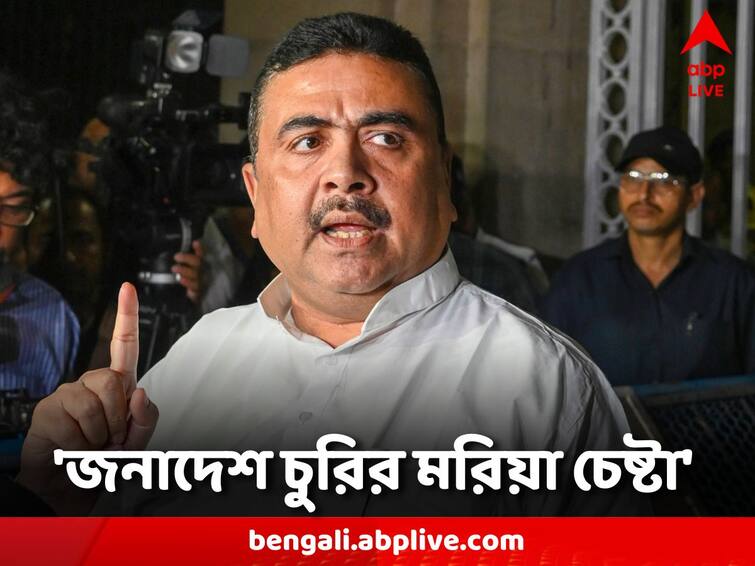 'Diamond Harbor model is in full swing' Suvendu Adhikari demands postponement of counting Suvendu Adhikari: 'ডায়মন্ড হারবার মডেল পুরোদমে কার্যকর রয়েছে' গণনা স্থগিতের দাবি শুভেন্দুর