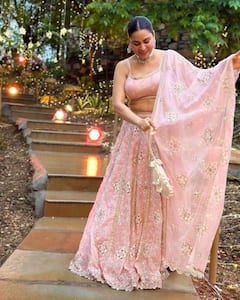 Shraddha Arya Turns Into A 'Pink Fairy' In A Gorgeous Lehenga | SEE PICS