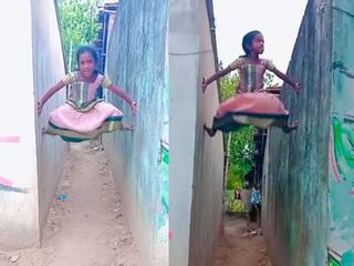 Viral Video: ਦੋਖੋ ਸਪਾਈਡਰ ਮੈਨ ਦੀ ਭੈਣ! ਝਟਕੇ ਨਾਲ ਚੜ੍ਹ ਜਾਂਦੀ ਹੈ ਕੰਧ 'ਤੇ, ਵੀਡੀਓ ਦੇਖ ਰਹਿ ਜਾਵੋਗੇ ਹੈਰਾਨ