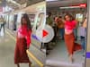 Delhi Metro: दिल्ली मेट्रो में लड़की ने लता मंगेशकर के गाने पर लगाए ऐसे ठुमके, लोग बोले- 'ये तो उर्फी जावेद की बहन है'