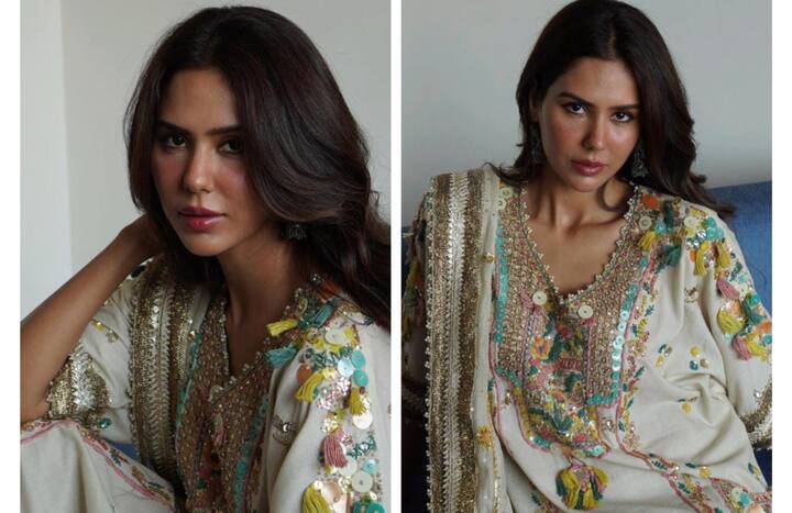 Sonam Bajwa Pics: ਸੋਨਮ ਸੋਸ਼ਲ ਮੀਡੀਆ 'ਤੇ ਲਗਾਤਾਰ ਫੈਨਜ਼ ਦਾ ਮਨੋਰੰਜਨ ਕਰਦੀ ਰਹਿੰਦੀ ਹੈ। ਫਿਲਹਾਲ ਸੋਨਮ ਦੀਆਂ ਨਵੀਆਂ ਤਸਵੀਰਾਂ ਚਰਚਾ ਦਾ ਵਿਸ਼ਾ ਬਣੀਆਂ ਹੋਈਆਂ ਹਨ।