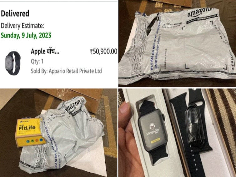 Woman Orders Apple Watch For Rs 50,900 On Amazon Claims She Was Delivered Fake Watch Woman Orders Apple Watch For Rs 50,900 On Amazon, Claims She Was Delivered Fake Watch