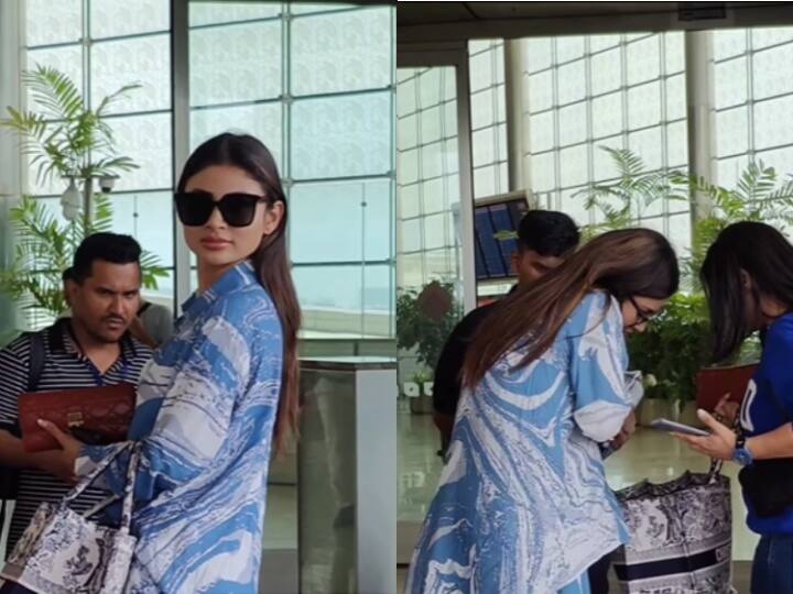 mouni roy trolled for forgetting passport at home users says naagin ho kis baat ka dar hai घर पर पासपोर्ट भूल गईं Mouni Roy, एयरपोर्ट पर बैग छानती आईं नजर, यूजर्स बोले- 'नागिन हो किस बात का डर है'