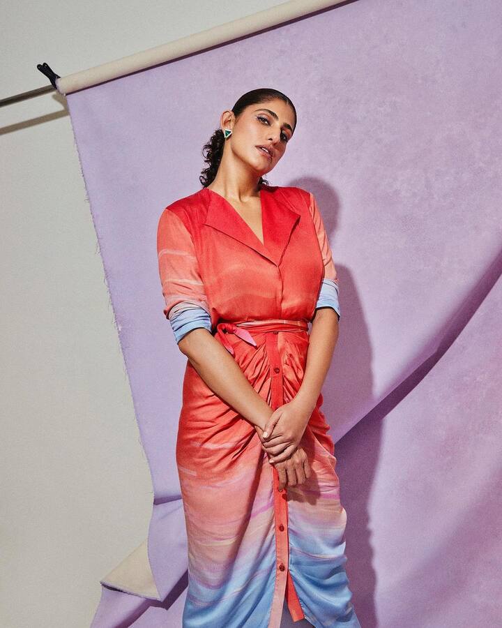 Kubbra shared pictures of herself on her official Instagram handle