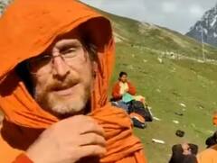 Amarnath Yatra 2023: ਅਮਰੀਕੀ ਸ਼ਰਧਾਲੂਆਂ ਨੇ ਕੀਤੀ ਅਮਰਨਾਥ ਯਾਤਰਾ, ਭਗਵਾਨ ਸ਼ਿਵ ਦੇ ਗੁਫਾ ਮੰਦਰ 'ਚ ਕੀਤੀ ਪੂਜਾ