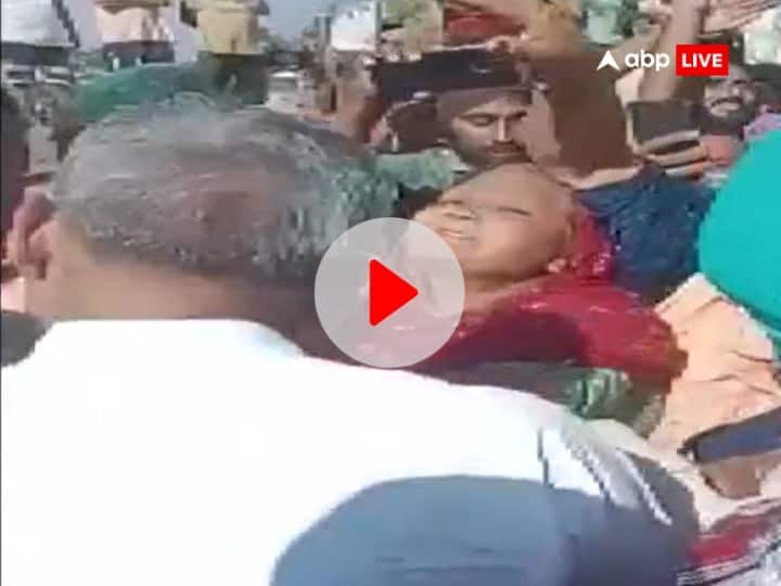 Haryana woman slapped JJP MLA Ishwar Singh in Guhla video viral Haryana: हरियाणा में JJP विधायक को महिला ने जड़ा थप्पड़, ईश्वर सिंह बोले- 'मैं कोई कानूनी एक्शन...'