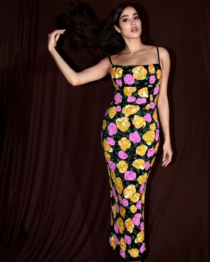 అతిలోక సుందరి శ్రీదేవి నట వారసురాలిగా 2018 సంవత్సరంలో ధడక్ సినిమా తో బాలీవుడ్ లో అడుగు పెట్టిన ముద్దుగుమ్మ జాన్వీ కపూర్. మొదటి సినిమా కమర్షియల్ గా సక్సెస్ అవ్వకపోయినా నటిగా సక్సెస్ అయింది. ఇప్పటికే వరుస సినిమాల్లో నటించిన జాన్వీ తెలుగులో ఎన్టీఆర్ మూవీ 'దేవర'లో నటిస్తోంది.