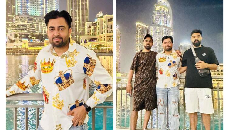 sharry mann shares pictures of dubai vacation with friends on social media says yaaran nal baharan Sharry Mann: ਸ਼ੈਰੀ ਮਾਨ ਐਲਬਮ ਰਿਲੀਜ਼ ਤੋਂ ਬਾਅਦ ਦੋਸਤਾਂ ਨਾਲ ਛੁੱਟੀਆਂ ਮਨਾਉਣ ਪਹੁੰਚੇ ਦੁਬਈ, ਬੋਲੇ- 'ਯਾਰਾਂ ਨਾਲ ਬਹਾਰਾਂ'