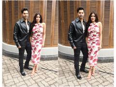 Janhvi Kapoor And Varun Dhawan Don Stylish Looks For 'Bawaal' Promotions