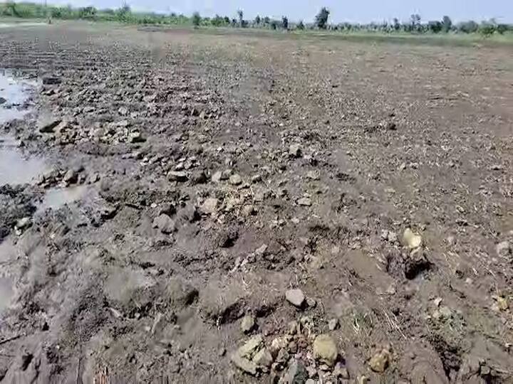 ज्या मातीच्या आधारे हे स्वप्न वर येते त्या मातीसहित या स्वप्नांचा दगडी चिखल झाला आहे. शेतात फक्त दगड आणि खड्डे उरले आहेत.