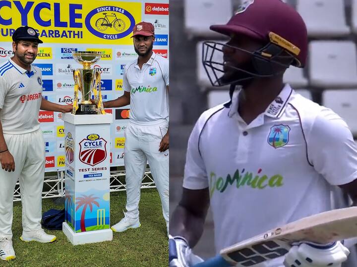 Ind vs WI Test: இந்தியா மற்றும் வெஸ்ட் இண்டீஸ் அணிகள் மோதும் இரண்டு போட்டிகளை கொண்ட டெஸ்ட் தொடர் டொமினிகாவில் நேற்று தொடங்கியது