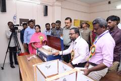 Tenkasi Recounting: Postal Vote Counting Underway — See Pics