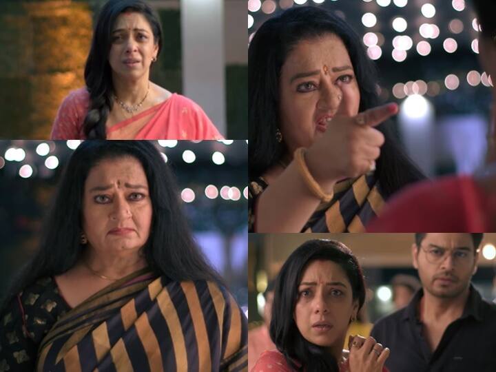 Anupamaa: Malti Devi showed her fierce form, even after slapping Anupama on the cheek, her anger did not calm down