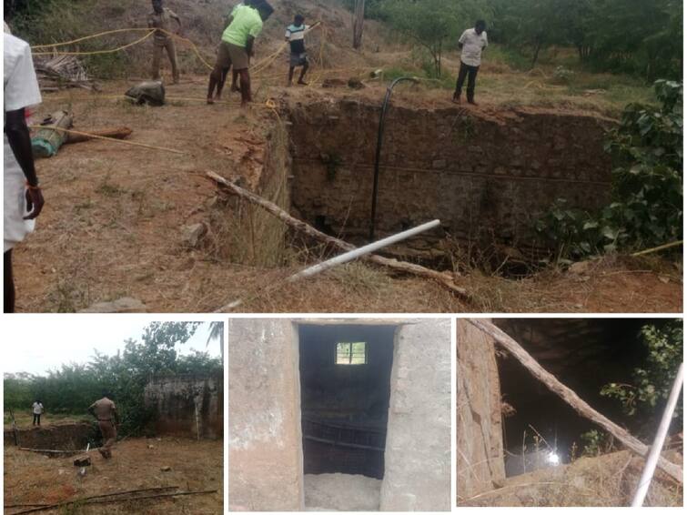 Thoothukudi news Two workers death wall collapsed while the workers were working on wiring in the well room near Ottapidaram TNN சுவர் இடிந்து கிணற்றுக்குள் விழுந்ததில் 2 தொழிலாளர்கள் உயிரிழப்பு - ஓட்டப்பிடாரம் அருகே சோகம்