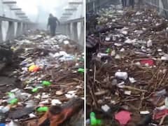 River Throws Back Heaps Of Trash On Bridge After Heavy Rainfall, Video Shared By IFS Officer Is Viral