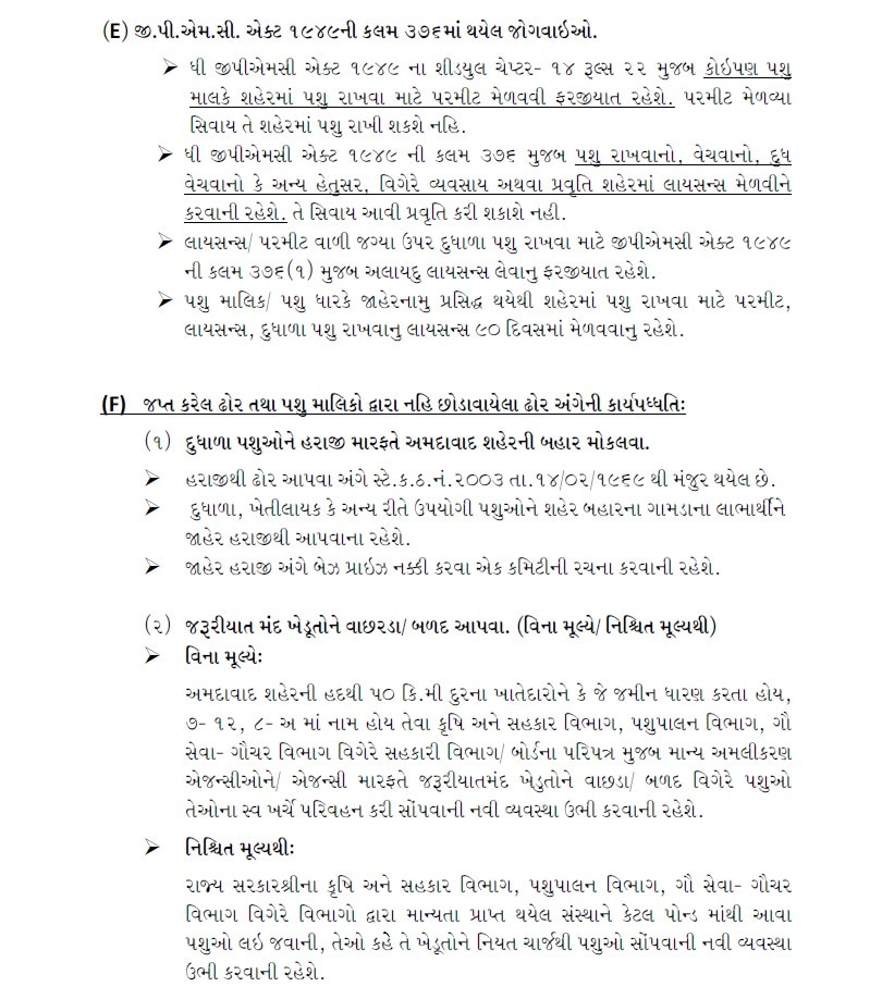 Ahmedabad:  અમદાવાદીઓને રખડતા ઢોરના ત્રાસથી મળશે મુક્તિ, ઢોર નિયંત્રણ પોલિસી થશે ફરી લાગું, જાણો કેટલો ભરવો પડશે દંડ