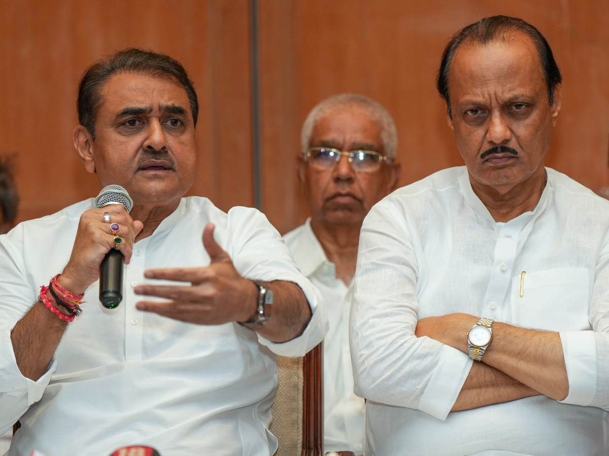 Maharashtra: Amid Tussle Over Portfolios, NCP's Ajit Pawar, Praful ...